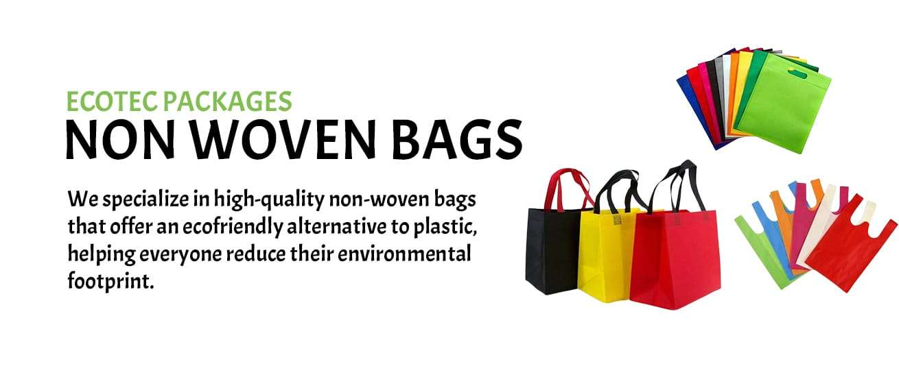 Ecotec Packages Non Woven bags Website banner 8